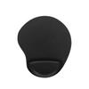 VECELO Mouse Pad 23*20*2cm Body Wrist Rest Anti-Slip Wrist Support Black