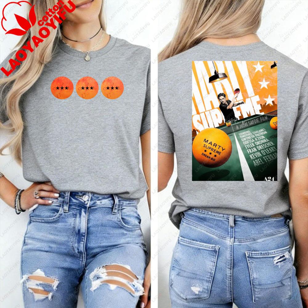 Marty Supreme Timothe Chalametunisex Tshirt Ultimate Pickleball Showdown Unleash Power of The Court with This Crossover Tee