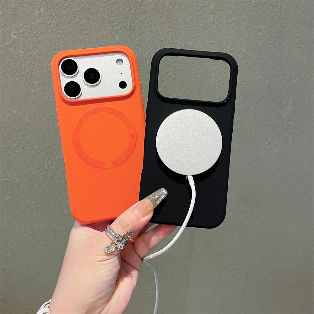 Soft Liquid Silicone For Magsafe Wireless Charging Magnetic Case For iPhone 17 16 15 14 13 12 11 Pro Max Plus Candy Color Cover