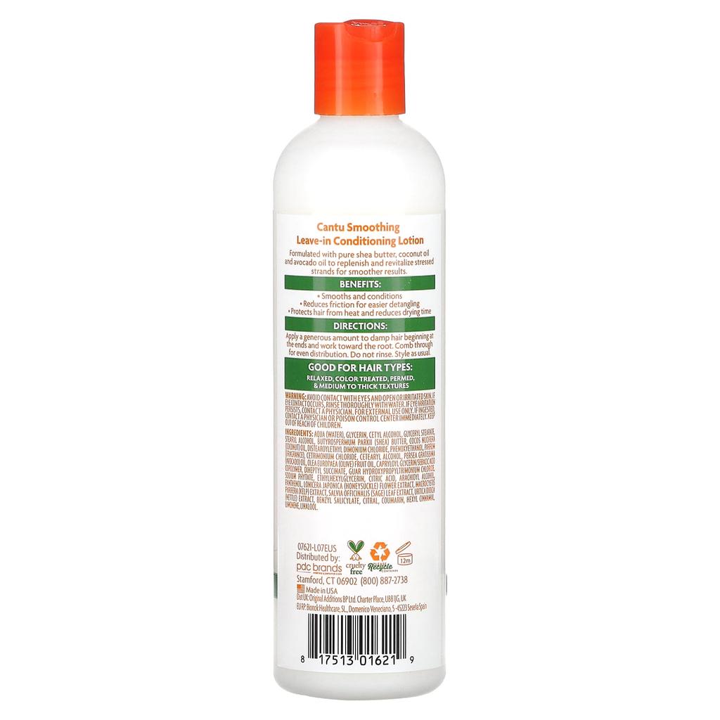 Cantu Shea Butter, Smoothing Leave-In Conditioning Lotion, 10 Oz (284 G)