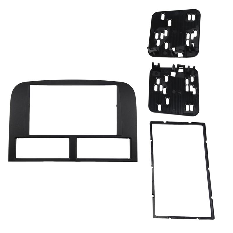 Car Radio Fascia for Jeep Grand Cherokee 1999-2005 Panel Dash Kit Trim Fascia Plate Stereo Console Cover Bezel Adapter
