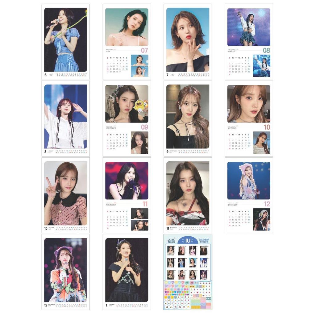 2025 Wall Calendar Wall [K-STAR Calendar] (IU IU)