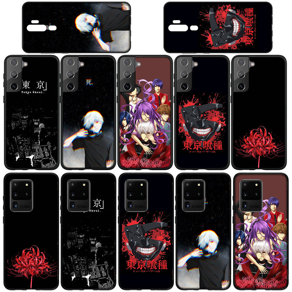 Чехол для телефона Samsung Galaxy S25 S24 S23 iPhone 16 15 Xiaomi Redmi Note 14 13 12 16E X 11 Pro Max OPPO Moto E15 Huawei Tokyo Ghoul Ken Kaneki Cover