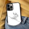 Skiing Snow Snowboard Ski Magnetic Soft Phone Case for iPhone 16 Promax 15 Pro 13 14 Plus 11 12 Mini MagSafe Coque