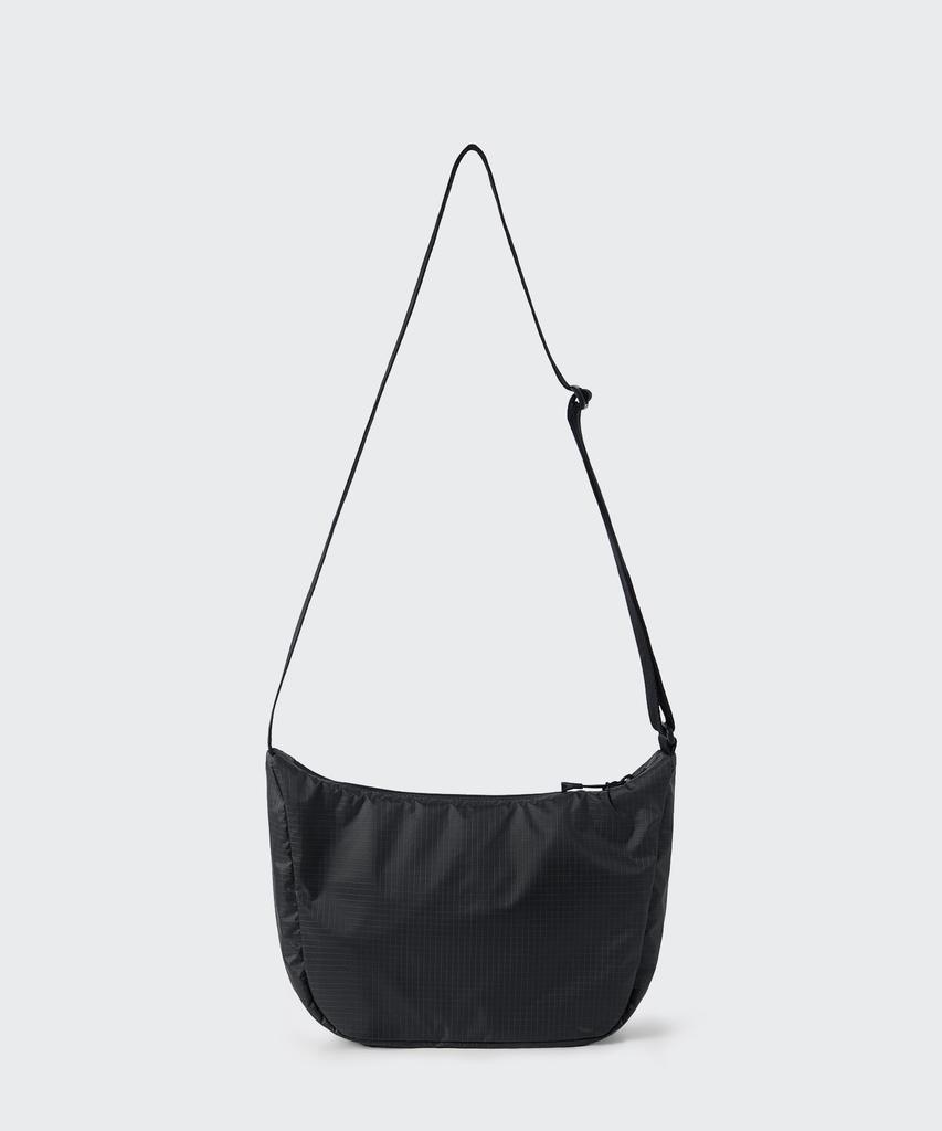 Musinsa Standard [City Leisure] Ripstop Compact Crossbody Bag [Black]