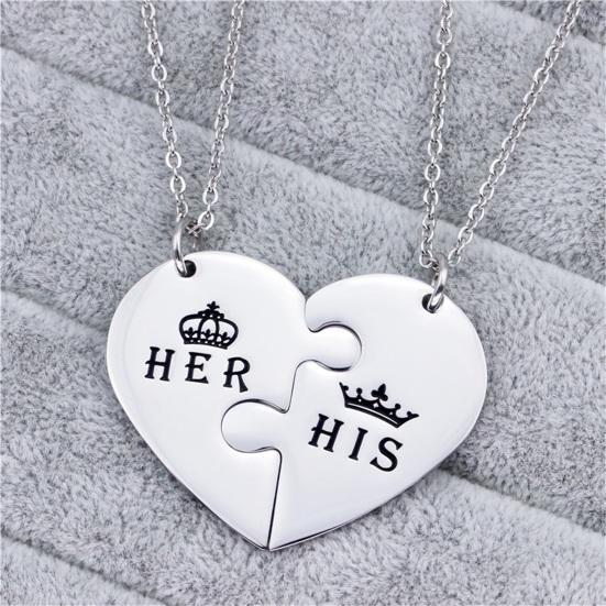 Chic Mother Daughter Necklace Wear Easy Deformed Resistant Not