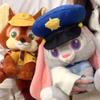 Дисней Зверополис Кавайи Джуди Ник Плюшевая Игрушка Мультяшный Персонаж Лиса Кролик Животное Подарок Девушке на Рождество