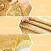 4 Pcs 30x180cm Table Runners Glitter Dining Table Runner Sequin Table Cover Runners for Party Wedding Birthday Bridal Shower Decorations