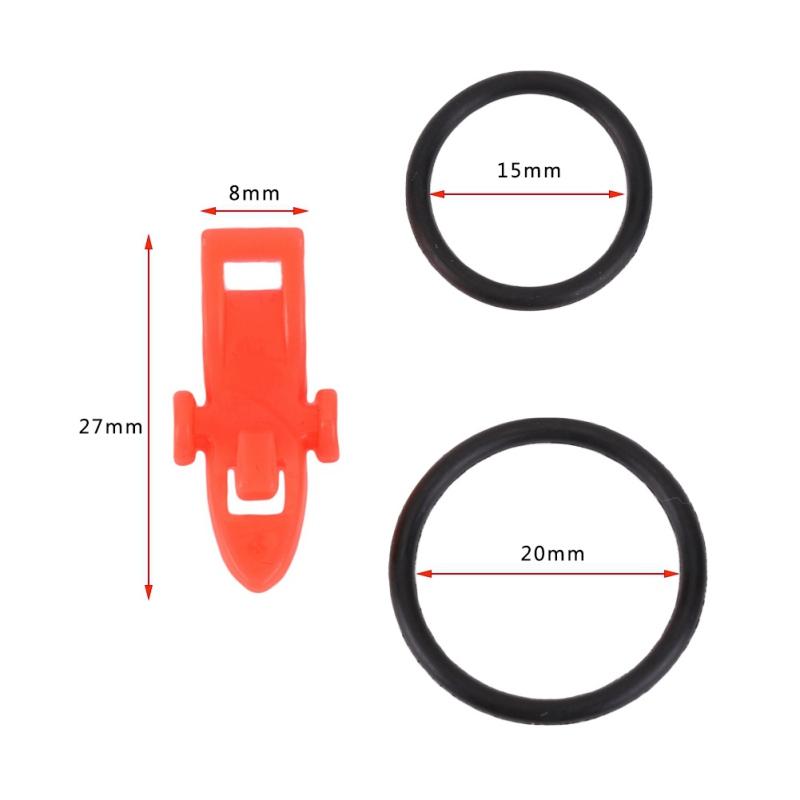 10 шт., держатель для рыболовных крючков, держатель для приманки с резиновыми кольцами для удочки, рыболовные снасти, портативные аксессуары, фиксированная приманка