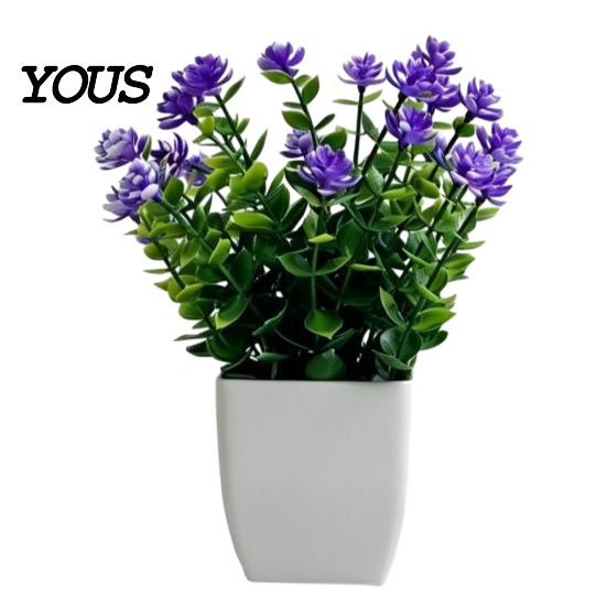 Мини-растения, не требующие ухода, Имитация комнатных растений, Растение из эвкалипта и бутонов камелии, Не требующие ухода маленькие декоративные искусственные растения для рабочего стола, подоконника
