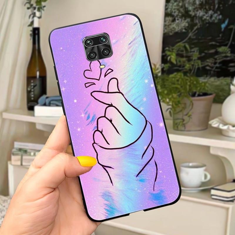 Чехол для Xiaomi Redmi Note 9 Pro Note9 9S Цветы Силиконовый Мягкий ТПУ Задняя Крышка Для Xiaomi Redmi Note 9Pro Max Чехол Coque Fundas