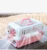 Переноска-бокс для домашних животных для маленьких собак 2 размеров с люком Двухдверная переноска для кошек Переноска для собак Переноска для мелких животных Клетка-переноска для домашних животных Жесткая переноска с