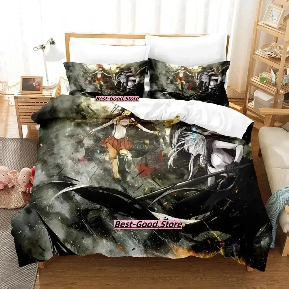 Новый Постельный Комплект Kantai Collection Пододеяльник Простыня Принт Комплект Постельного Белья Наволочка Кровать Полный Квинсайз Кингсайз Одеяло Спальня