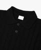 ESN Soft Cable Collar Knit Black