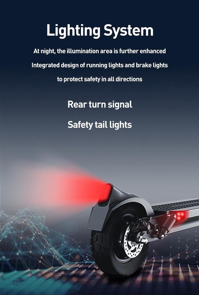Электросамокат Joyor Y6-S — двигатель мощностью 500 Вт, аккумулятор 48 В, передние и задние дисковые тормоза для плавной и надежной езды(НЕТ ЭБЭ)