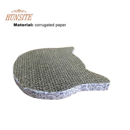 Когтеточка для кошек, экологически чистая компактная гофрированная бумага, когтеточка для кошек высокой плотности для семьи