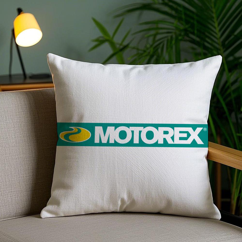 M-Motorexs Подушка-подушка с маслом Плюшевая ткань Мягкая двусторонняя печать Чехол на подушку для дивана Стойкость цвета Домашний декор Подарок