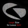 Наклейка-эмблема на руль автомобиля Bling Diamond для Lexus IS400 RX300 RX330 IS220D RX350 IS460 ES NX RX IS CT LX GS RC