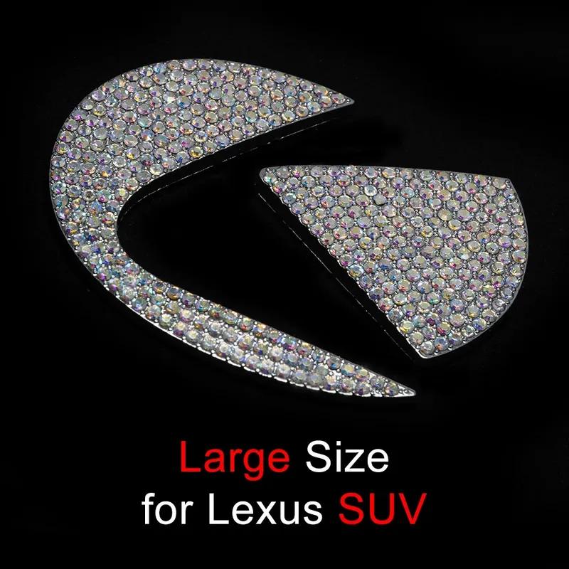 Наклейка-эмблема на руль автомобиля Bling Diamond для Lexus IS400 RX300 RX330 IS220D RX350 IS460 ES NX RX IS CT LX GS RC
