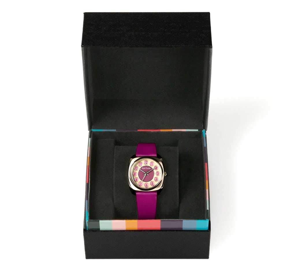 Paul Smith Paul Smith Женские часы с циферблатом mini Dial Mini Pink BT4-061-30