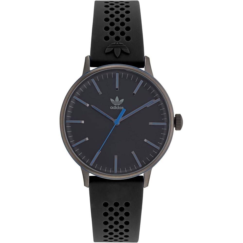 Adidas Originals AOSY22020 Quartz Watch 5 ATM Water Resistant Mineral Glass Black Dial Men's