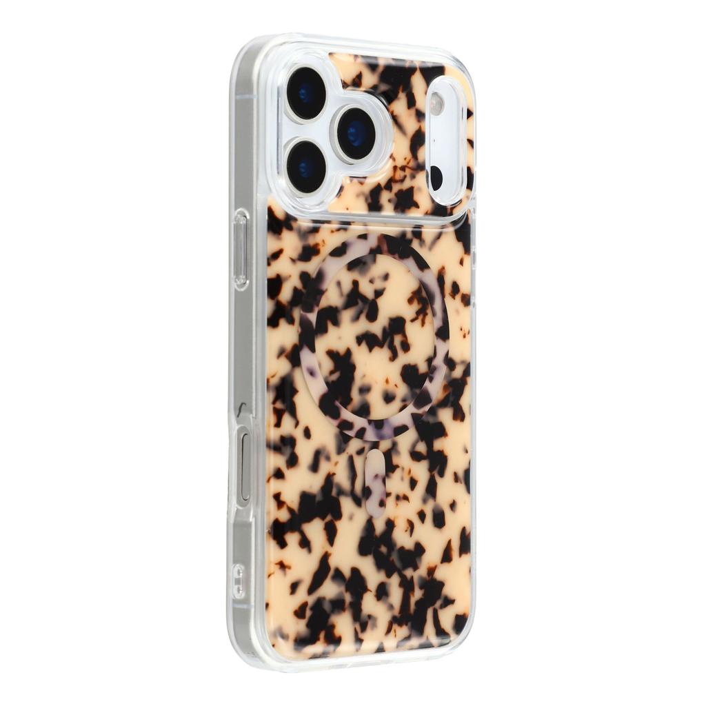 JAUCASE For iPhone 17 Pro Case Compatible with MagSafe Shell Design TPU+PC Phone Cover