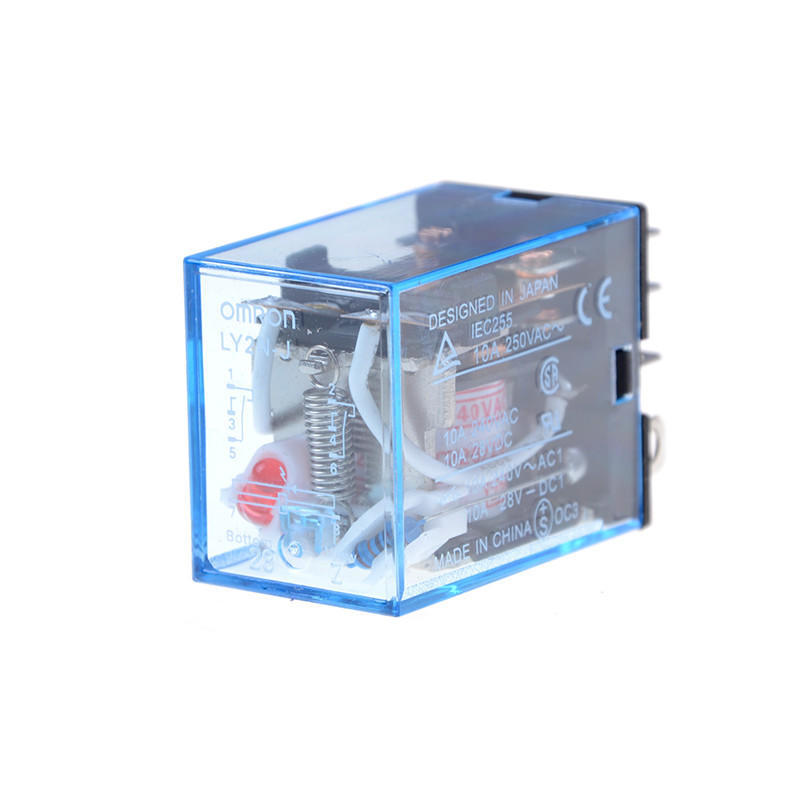 10A AC220V катушка силовое реле Ly2Nj Hh62P 8 контактов 2 открыть 2 закрыть с гнездом база