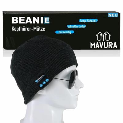 BEANIE Беспроводная Bluetooth-гарнитура для шапки Стереонаушники Handsfree Моющиеся