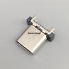 Водонепроницаемая SMT USB Type-C гнездо (2P/4P/6P/14P/16P/24P) Четырехногий mount для печатных плат