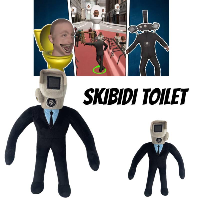 Мягкая и удобная плюшевая игрушка Skibidi Toilet, идеально подходящая для декора и игры