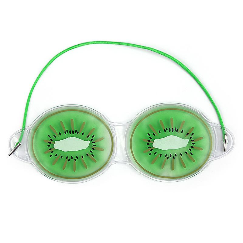 Cartoon Fruit Gel Eye Mask: Hot/Cold Compress for Skin-Friendly Relaxation