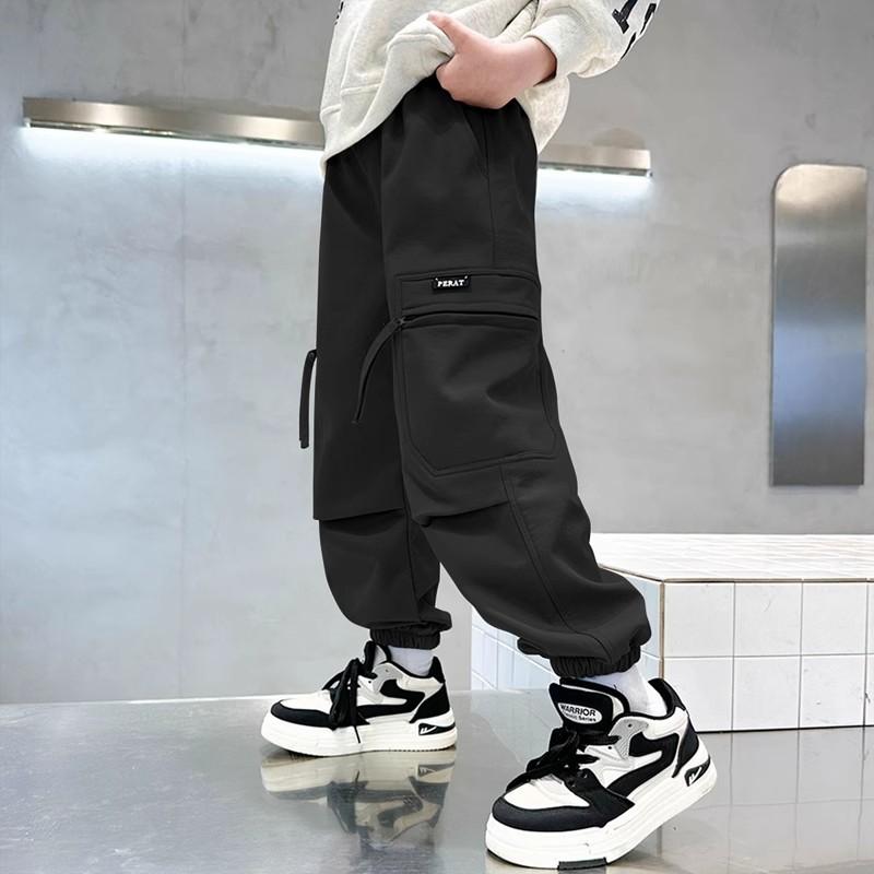 New Autumn Trousers for Boys: Children’s Casual Trousers, Medium To Large Sizes, Lightweight Workwear-style Trousers for Spring and Autumn