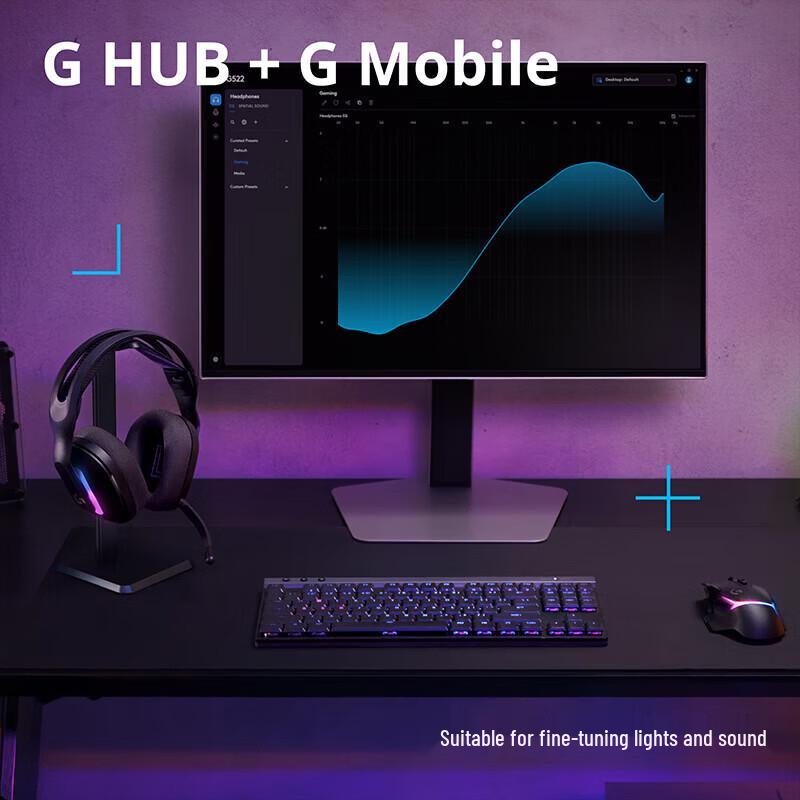 Logitech Беспроводная игровая гарнитура G522 с тремя режимами