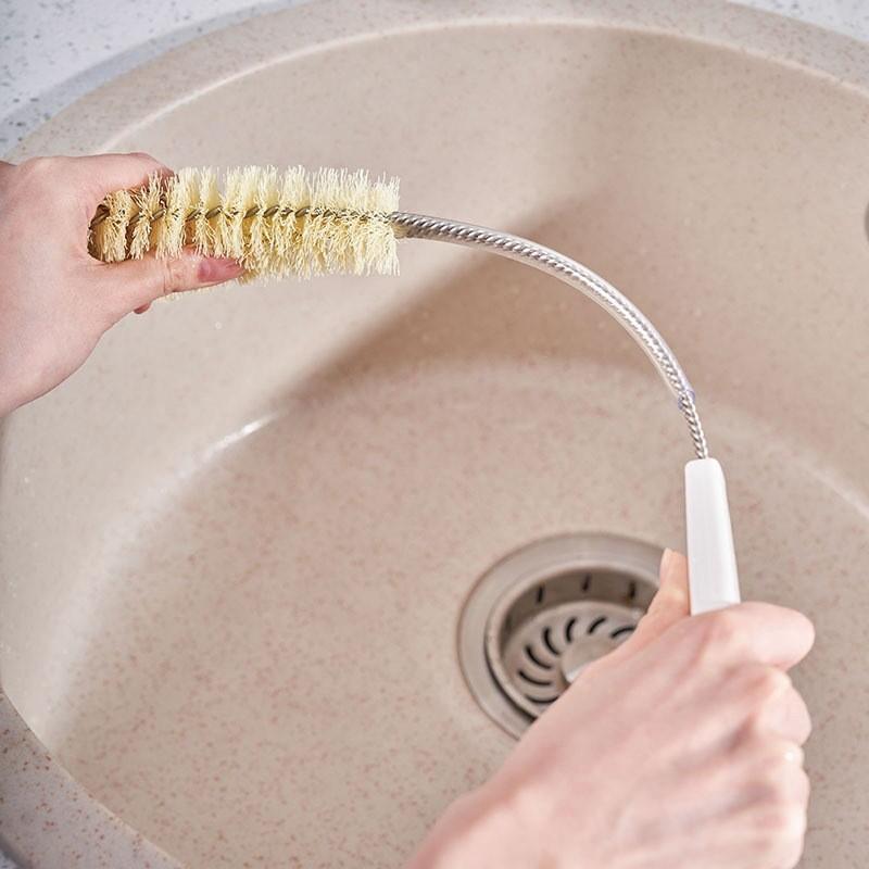 360 Degree Rotating Plastic Cup Brush For Cleaning Bottles Mugs