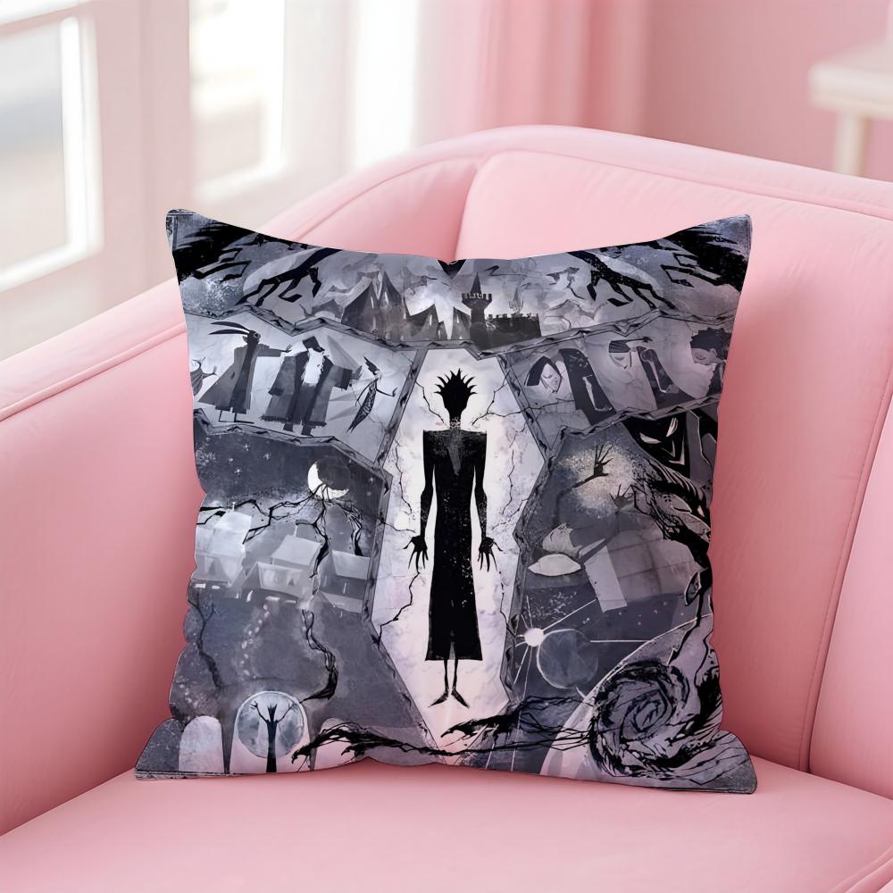 1PCS RRise Of The Guardians Arts Icons Cushion Cover Pillowcase Short Plush Invisible zipper Room Sofa Cushion Cover