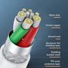 Mobile Phone USB Fast Charging Wire USB Data Cable Cord New Type C Cable for Huawei