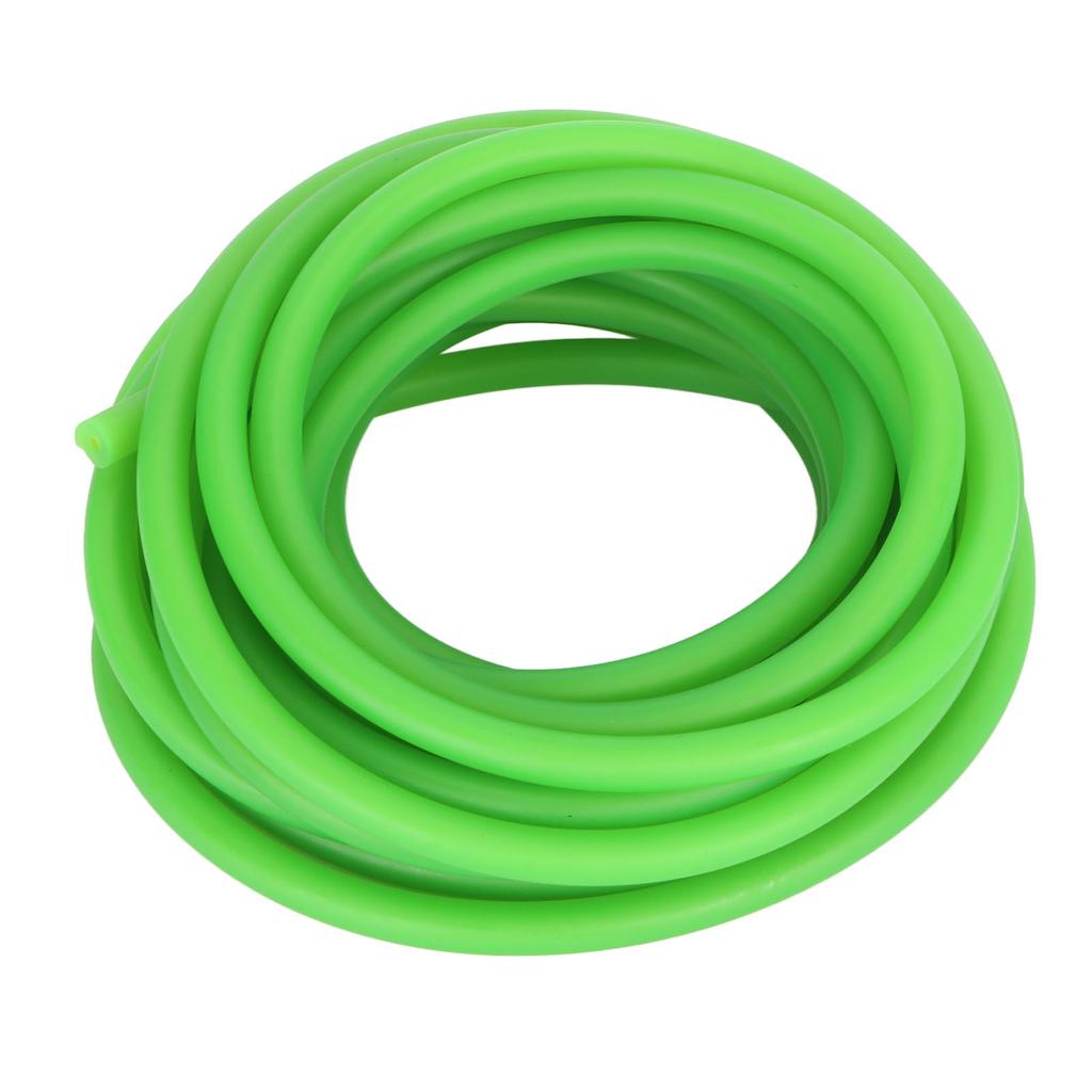 5m   Accessories Natural Latex Band Latex Resilient   Tube for Catapult Outdoor Hunting Fluorescent Green