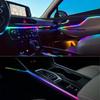 24 в 1 Универсальная Акриловая Скрытая Светодиодная Лента Symphony Ambient 64 Цвета RGB Салон Автомобиля Приложение Музыкальная Атмосфера Освещение