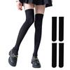 [Allanve] Knee High Socks Black White [3D 3D Compression Beautiful Legs, Leg Lengthening Effect, Hard To Fall Off] High Socks Ladies Knee High