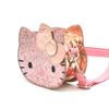 Hello Kitty Children's Bling Bling Glitter Bead Tote Cross Bag KTK-XB01P, a Popular Character In Korea
