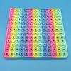Умножение 12x12 Сложение 12 + 12 Обе стороны Математическая игра Pop Fidget Toys, Macaron Силиконовые Push Pop Bubble Развивающие игрушки