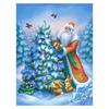 DIY 5D Diamond Painting Santa Claus Diamond Embroidery Christmas Full Round Diamond Mosaic Winter Snow Cross Stitch Home Decor
