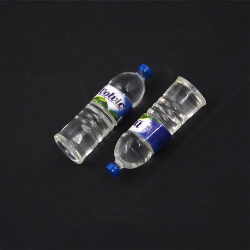 2Pcs Bottle Water Drinking Miniature Dollhouse 1:12 Toys Accessory Collection