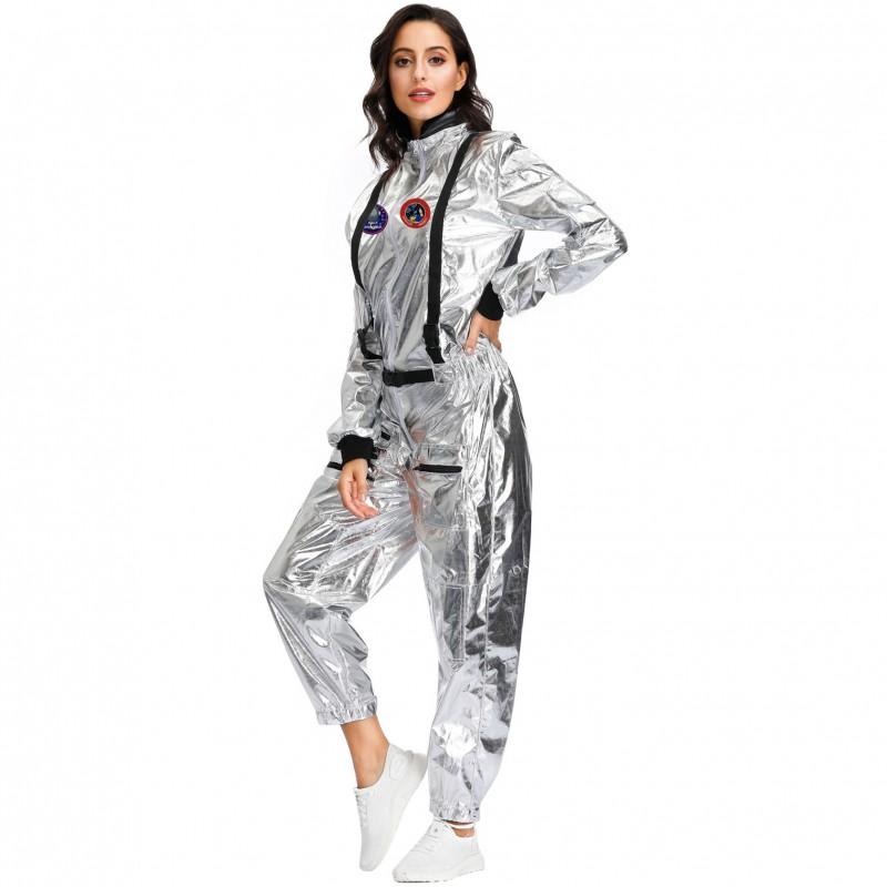 Halloween Astronaut Costume Couple Space Suit Movie Inspired Pilot Outfit Cosplay