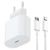 Настенное зарядное устройство для Iphone 20 Вт PD Адаптер питания USB-C для Apple IPhone 13 11 12 Pro Max IPad Mini Charge Кабель для быстрой зарядки типа C