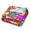 Every Brainrot Funny Christmas Brainrot Crew Steal A Brainrot Super Warm Blankets  Child Plush Throw Blanket Sofa Bed Cover