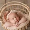 Реквизит для фотосъемки новорожденных Ретро Ротанговое Круглое Кресло-Корзина Аксессуары для Фотографии Бебе Recien Новорожденный Мальчик Девочка Позирование Кровать Фон