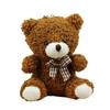 Furry Bear Keychain Plush Toy Pendant Keyring Stuffed Animals Key Rings Versatile Ornament for Bag Phones Keys Cameras