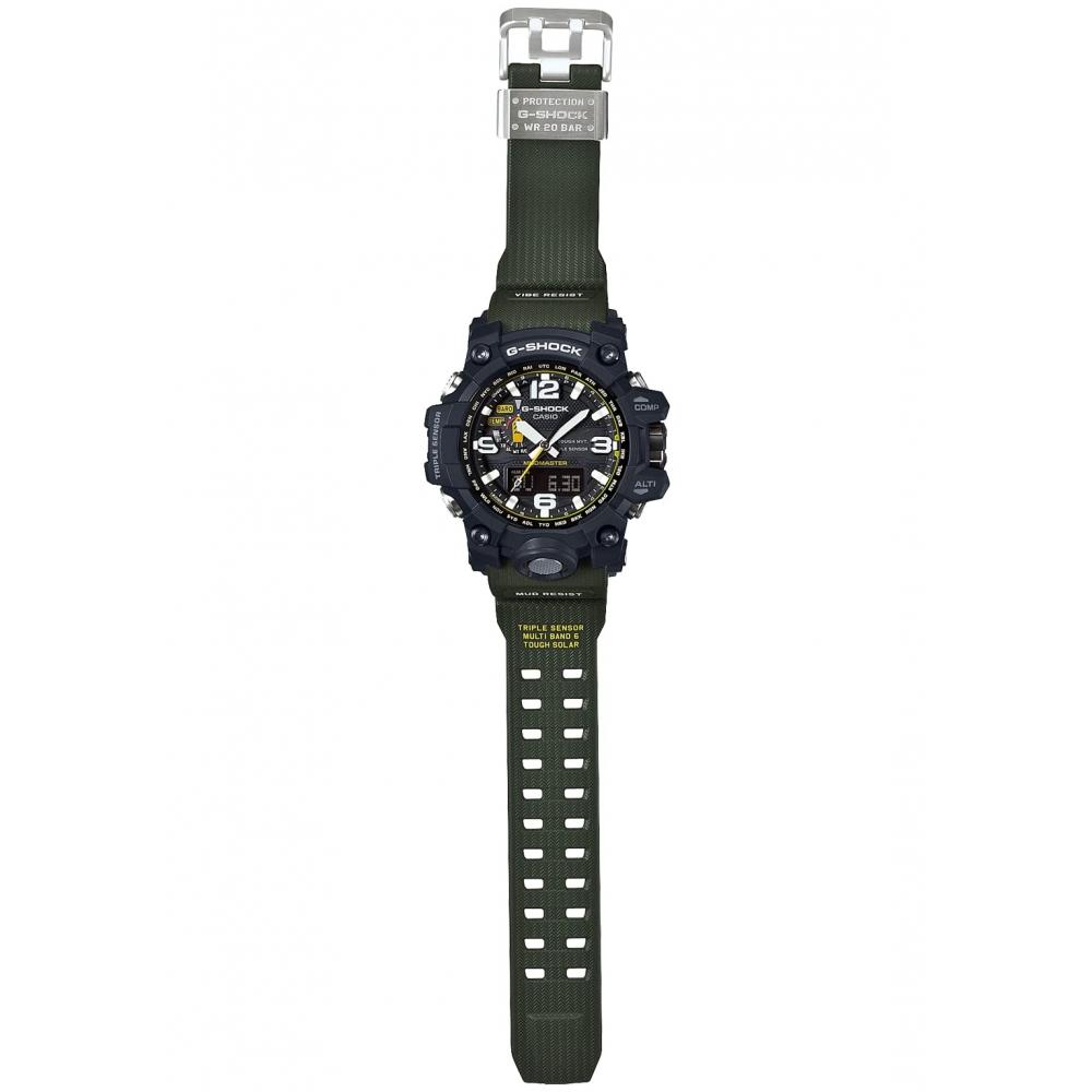 [Casio] Часы G-ShockMUDMASTER Radio Solar GWG-1000-1A3JF мужские зеленые