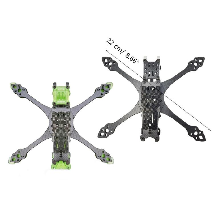 Рама для FPV дрона 5 дюймов True X 225 мм из углеродного волокна Квадрокоптерная рама Комплект для фристайла